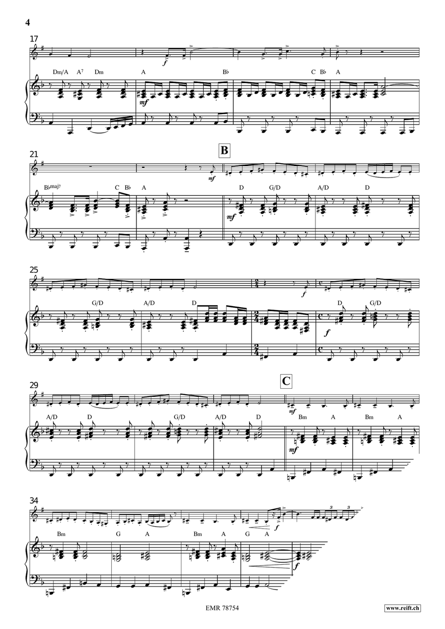 Arlesienne Fantasy Arlesienne Fantasy Bass Clarinet scores gallery preview page 5