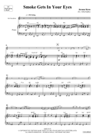 Smoke Gets In Your Eyes Alto Saxophone scores gallery preview page 4