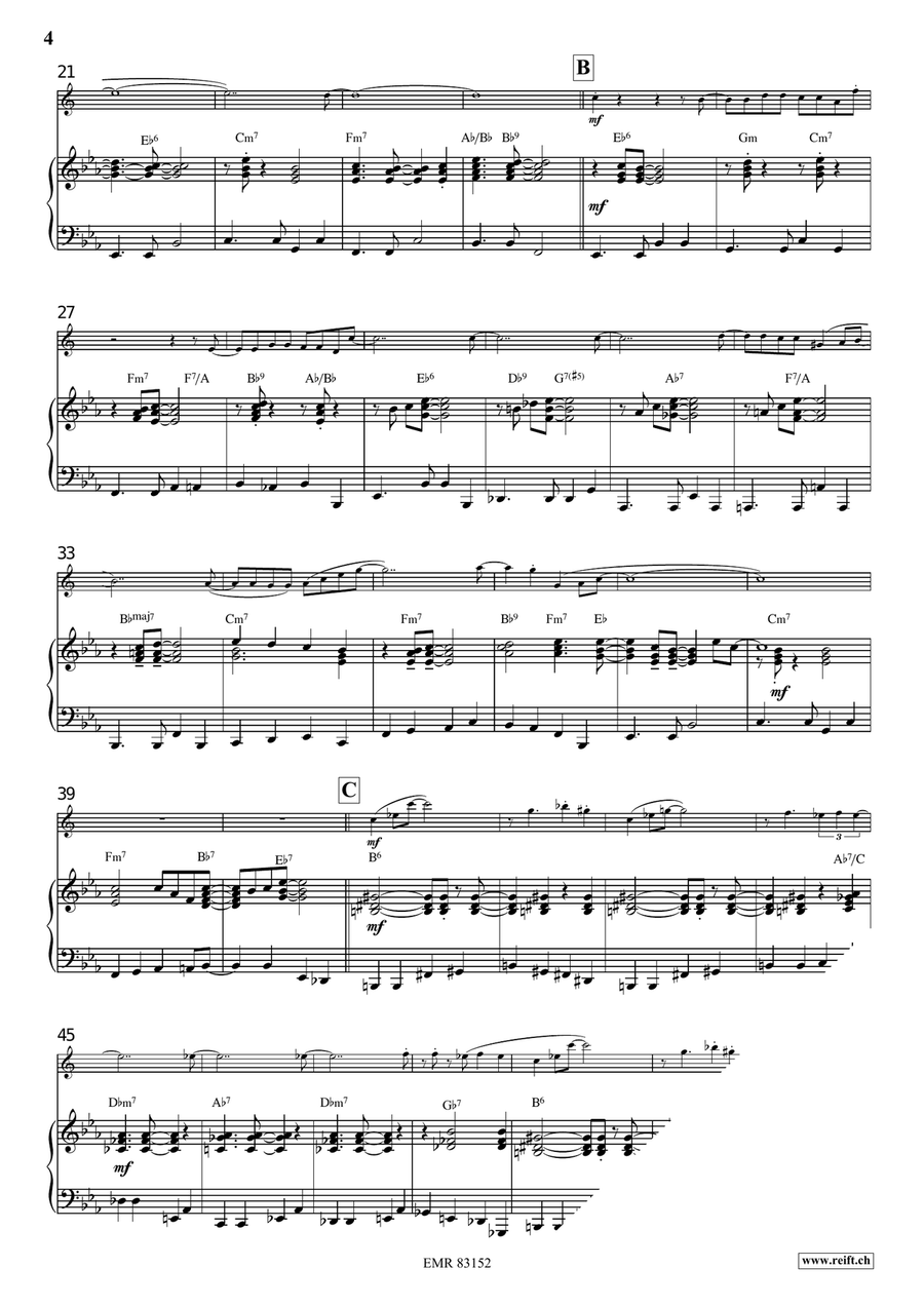 Smoke Gets In Your Eyes by Jerome Kern Alto Saxophone - Sheet Music page 5