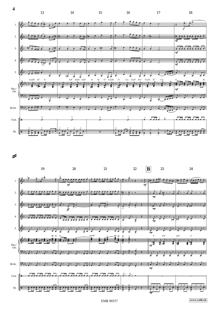Arlesienne Fantasy Arlesienne Fantasy Clarinet Quintet scores gallery preview page 4