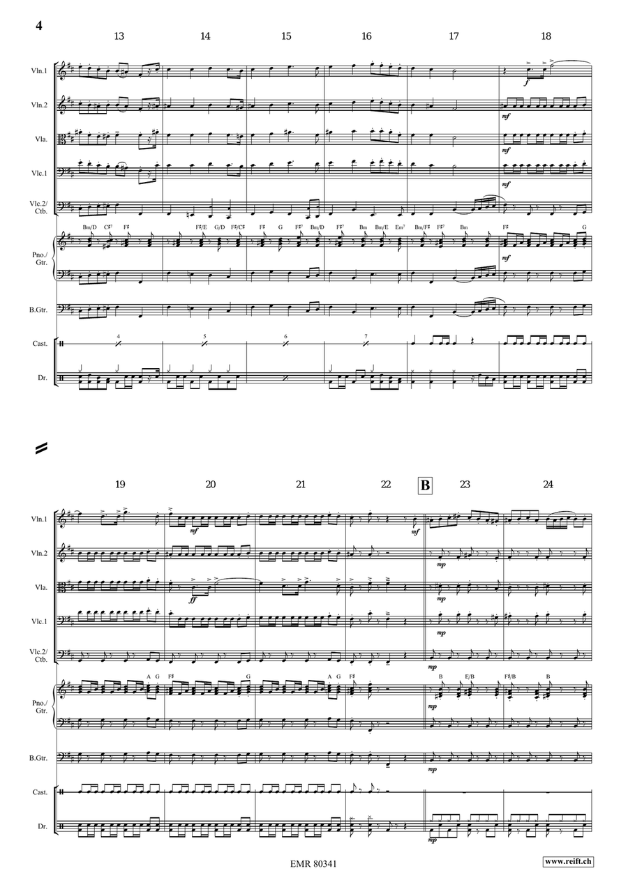 Arlesienne Fantasy Arlesienne Fantasy String Quintet scores gallery preview page 4