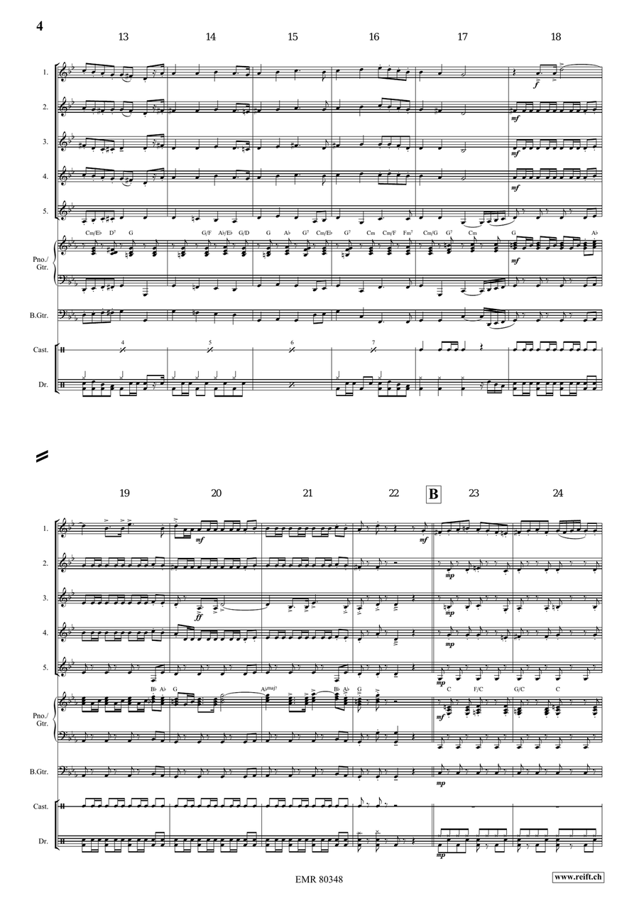 Arlesienne Fantasy Arlesienne Fantasy Horn scores gallery preview page 4