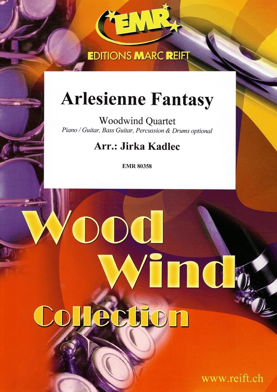 Arlesienne Fantasy Arlesienne Fantasy Woodwind Quartet scores gallery preview page 1
