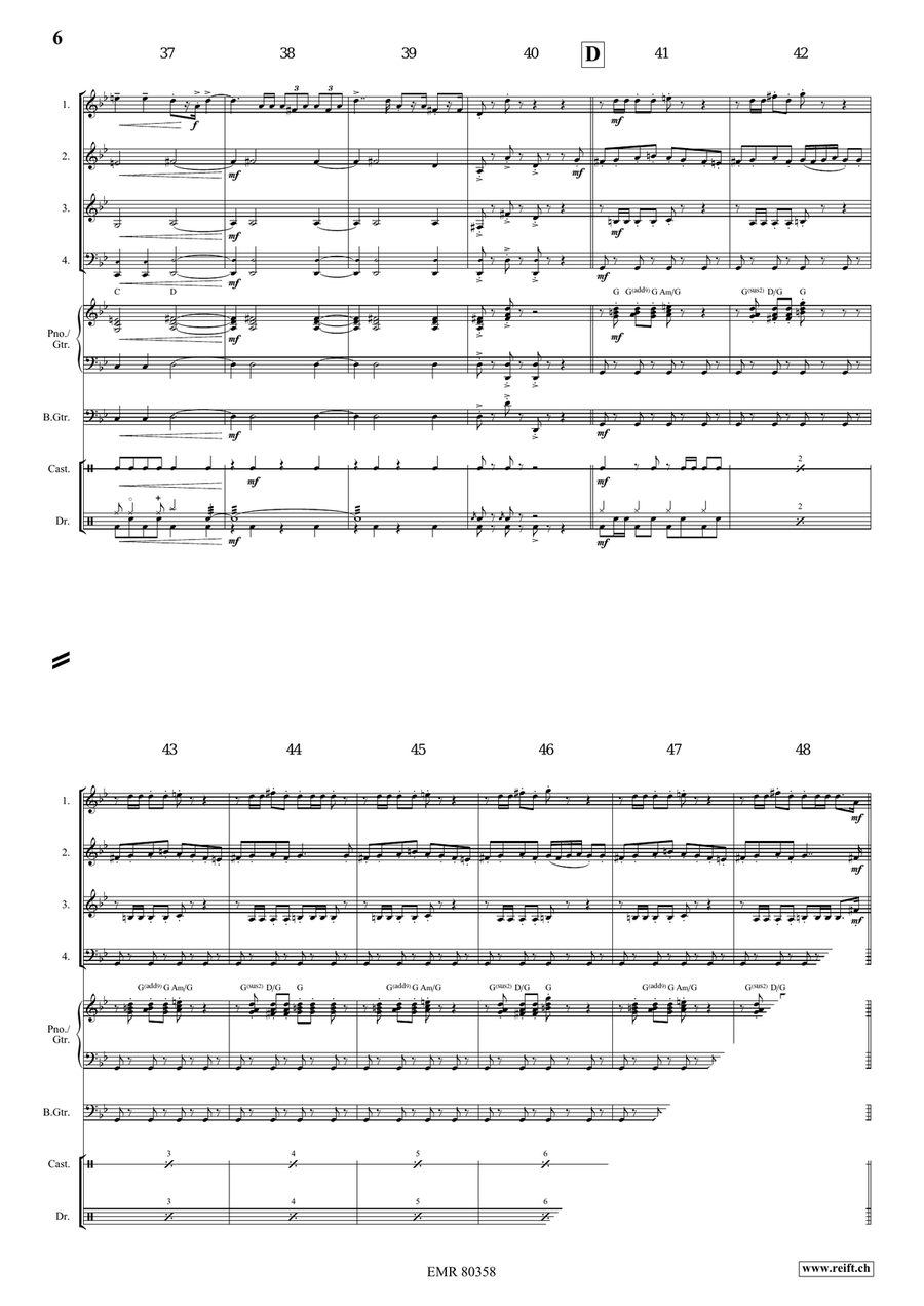 Arlesienne Fantasy Arlesienne Fantasy Woodwind Quartet scores gallery preview page 6