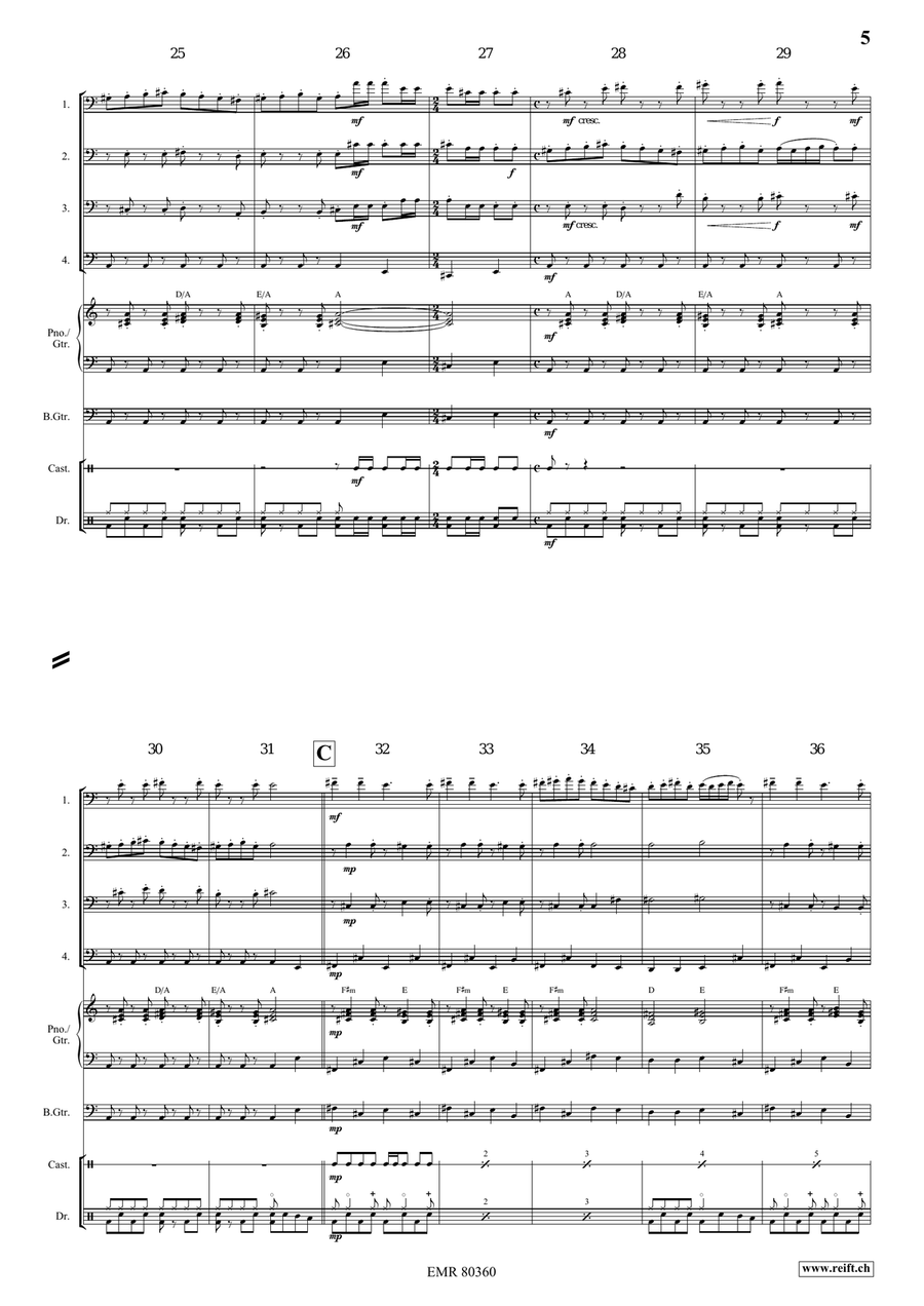 Arlesienne Fantasy Arlesienne Fantasy Bassoon Quartet scores gallery preview page 5