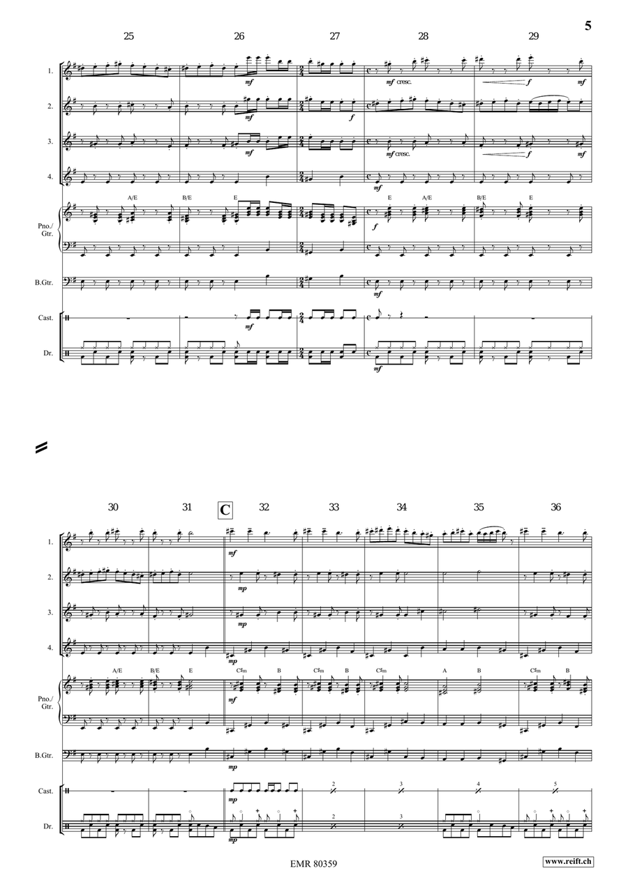 Arlesienne Fantasy Arlesienne Fantasy Flute Quartet scores gallery preview page 5