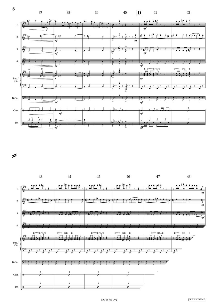 Arlesienne Fantasy Arlesienne Fantasy Flute Quartet scores gallery preview page 6