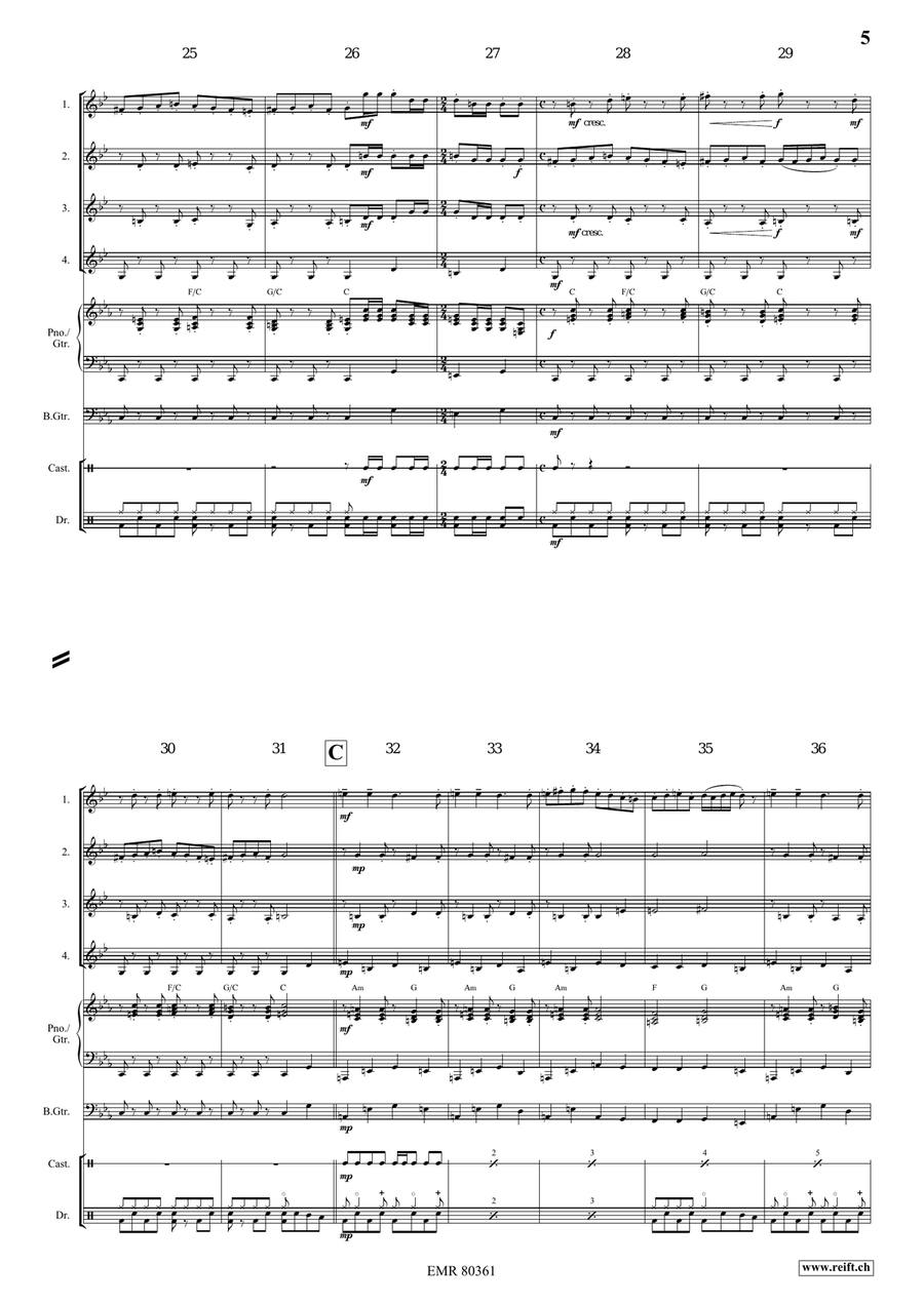 Arlesienne Fantasy Arlesienne Fantasy Horn scores gallery preview page 5