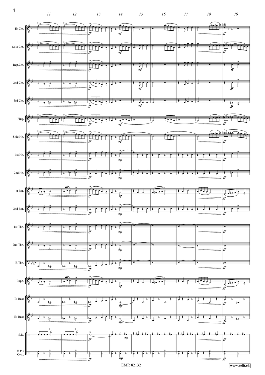 Colossus Of Columbia Colossus Of Columbia Brass Band scores gallery preview page 5