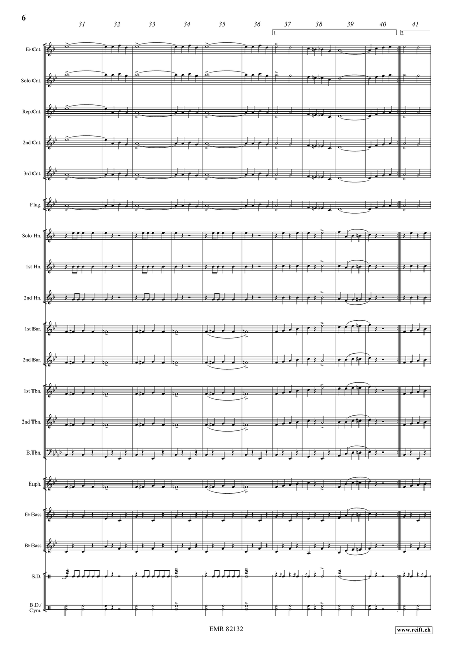 Colossus Of Columbia Colossus Of Columbia Brass Band scores gallery preview page 7