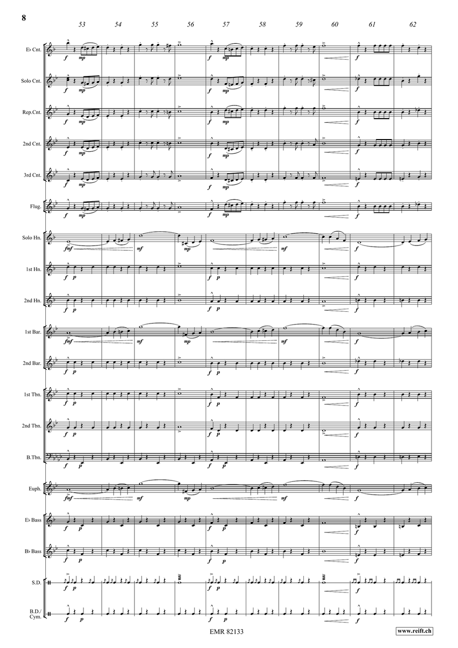 The Thin Red Line The Thin Red Line Brass Band scores gallery preview page 8