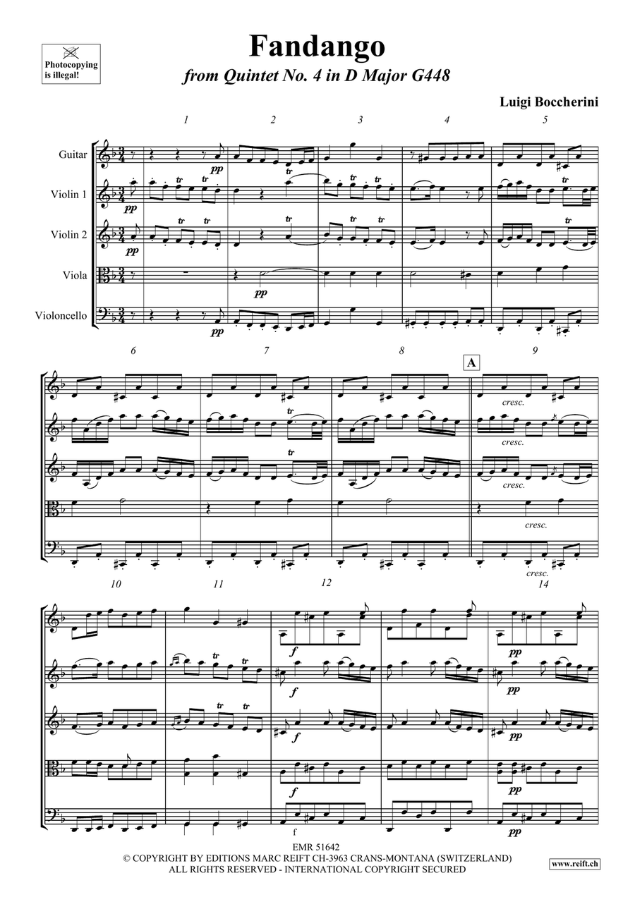 Fandango Fandango Cello scores gallery preview page 3