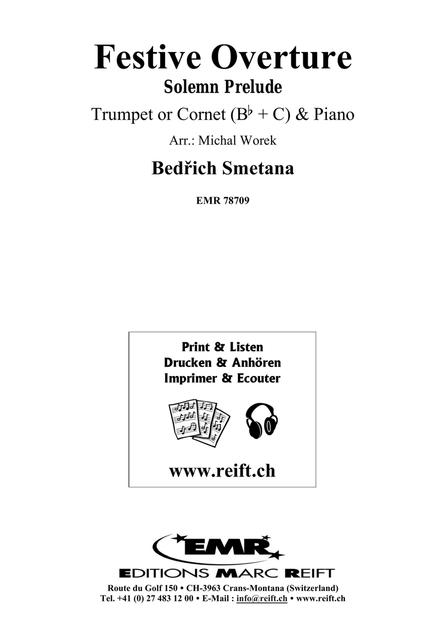 Festive Overture Festive Overture Cornet scores gallery preview page 2