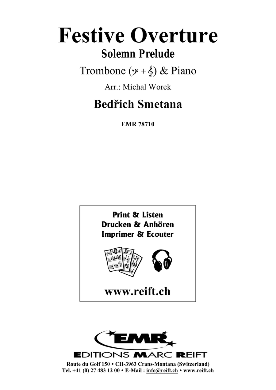 Festive Overture Festive Overture Piano Accompaniment scores gallery preview page 2