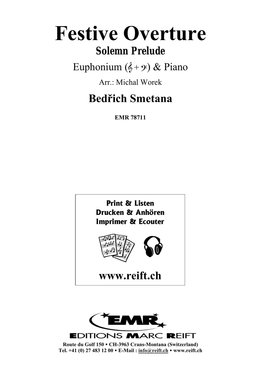 Festive Overture Festive Overture Euphonium scores gallery preview page 2