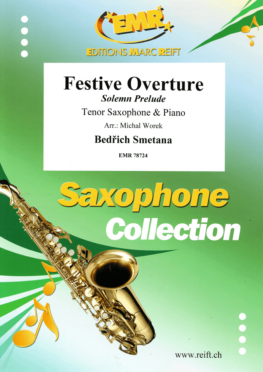 Festive Overture Festive Overture Tenor Saxophone scores gallery preview page 1