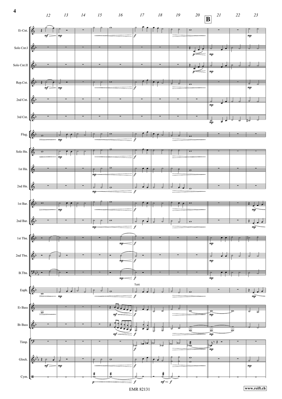 Deep Harmony Deep Harmony Brass Band scores gallery preview page 5