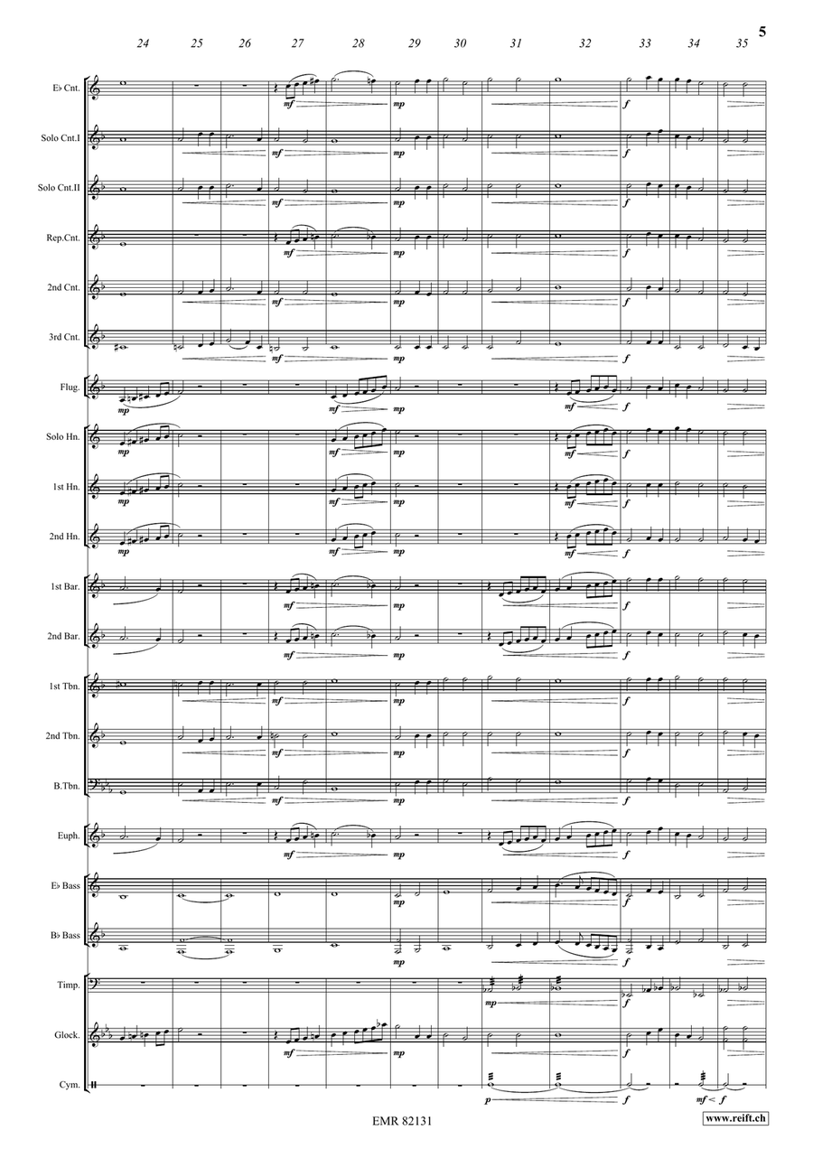 Deep Harmony Deep Harmony Brass Band scores gallery preview page 6