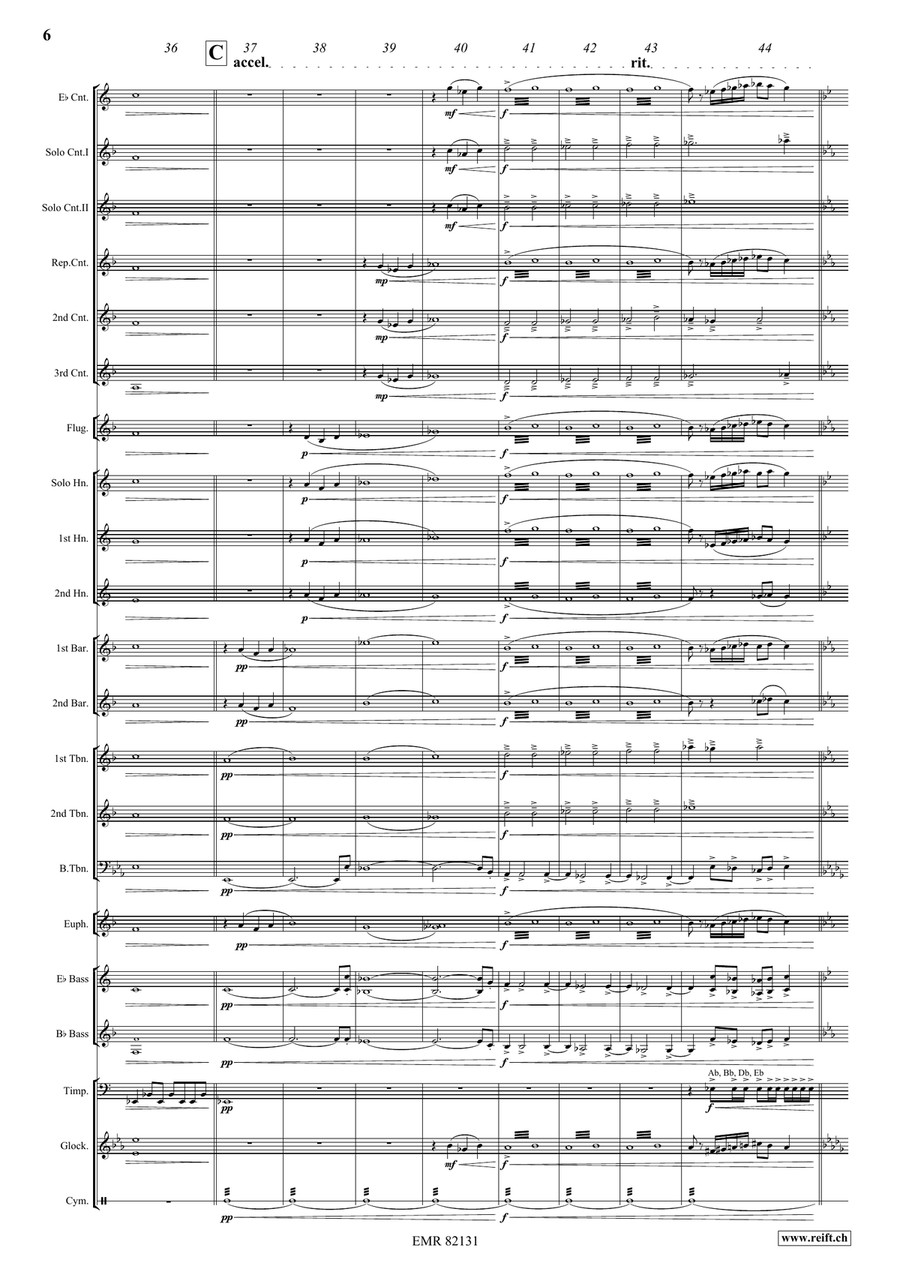 Deep Harmony Deep Harmony Brass Band scores gallery preview page 7