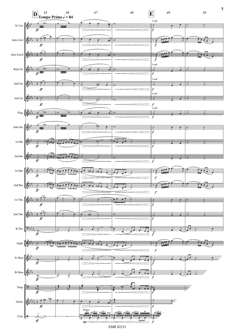 Deep Harmony Deep Harmony Brass Band scores gallery preview page 8