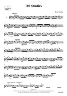 100 Studies Flute Solo scores gallery preview page 3