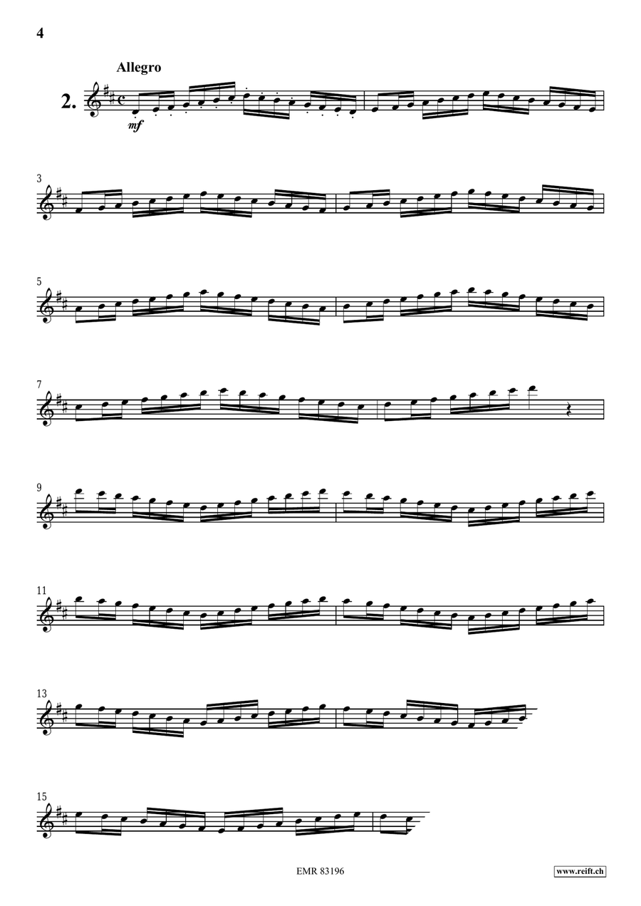 100 Studies 100 Studies Flute Solo scores gallery preview page 4