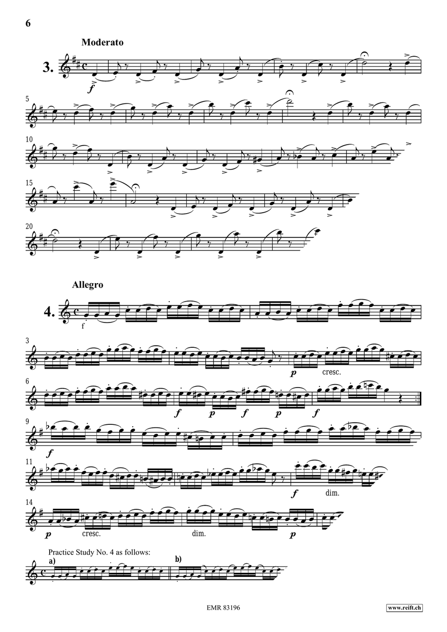 100 Studies 100 Studies Flute Solo scores gallery preview page 5
