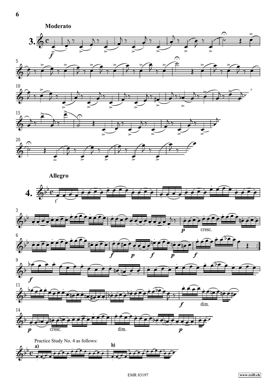 100 Studies 100 Studies Oboe Solo scores gallery preview page 5