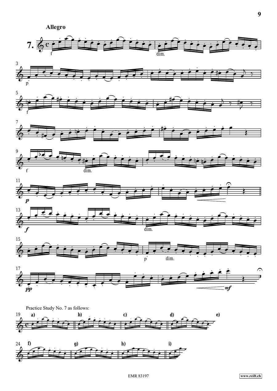 100 Studies 100 Studies Oboe Solo scores gallery preview page 8