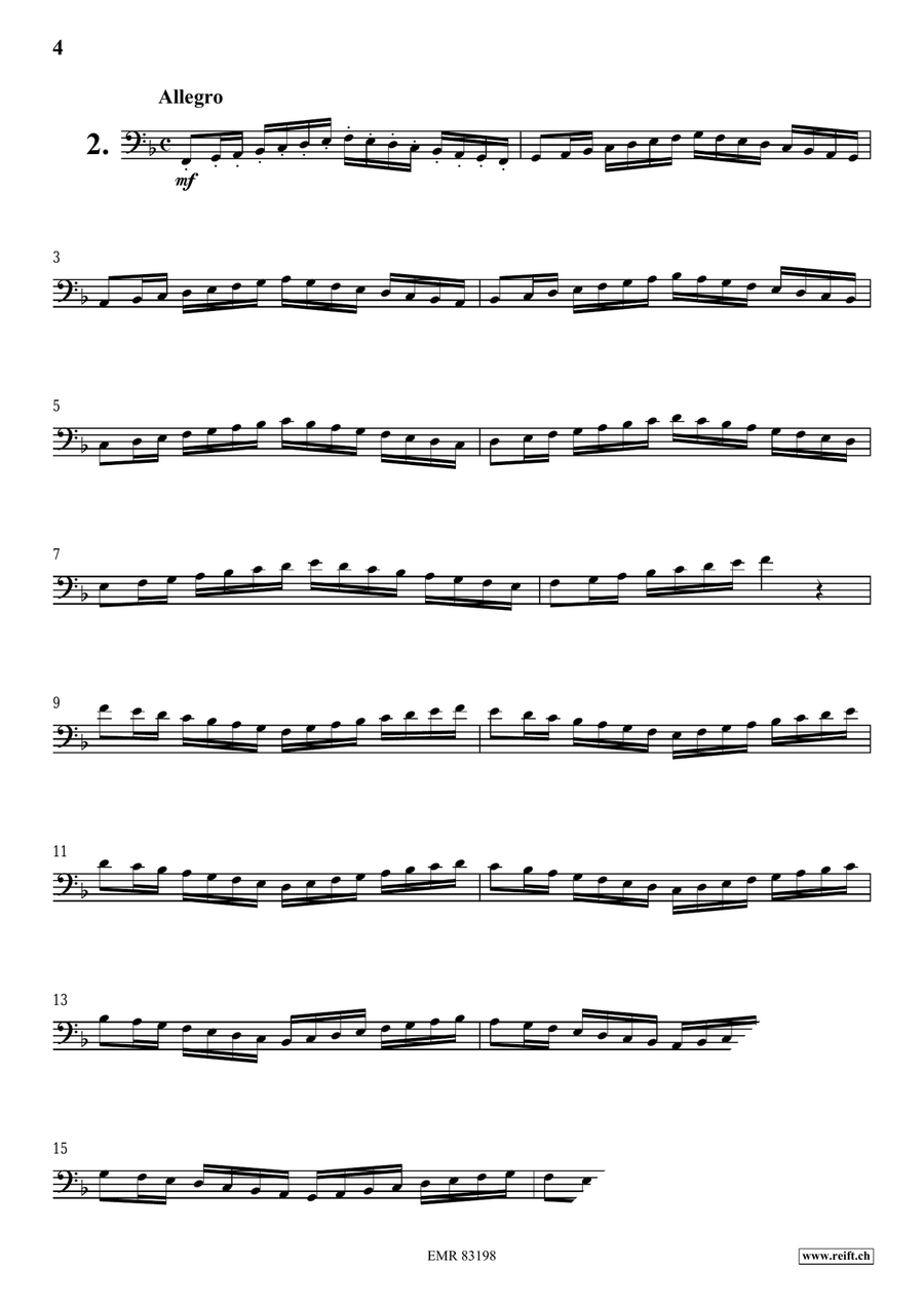 100 Studies 100 Studies Bassoon Solo scores gallery preview page 4