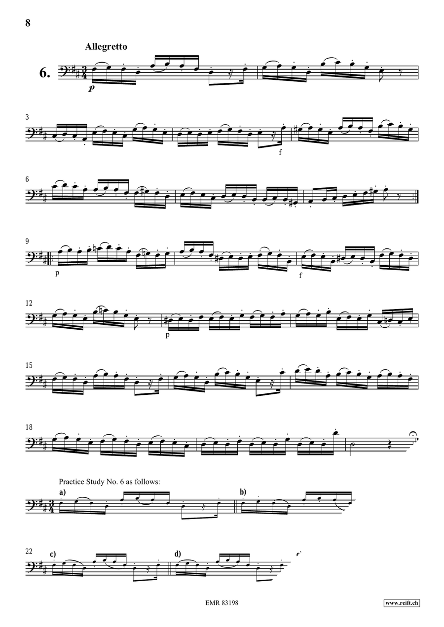 100 Studies 100 Studies Bassoon Solo scores gallery preview page 7