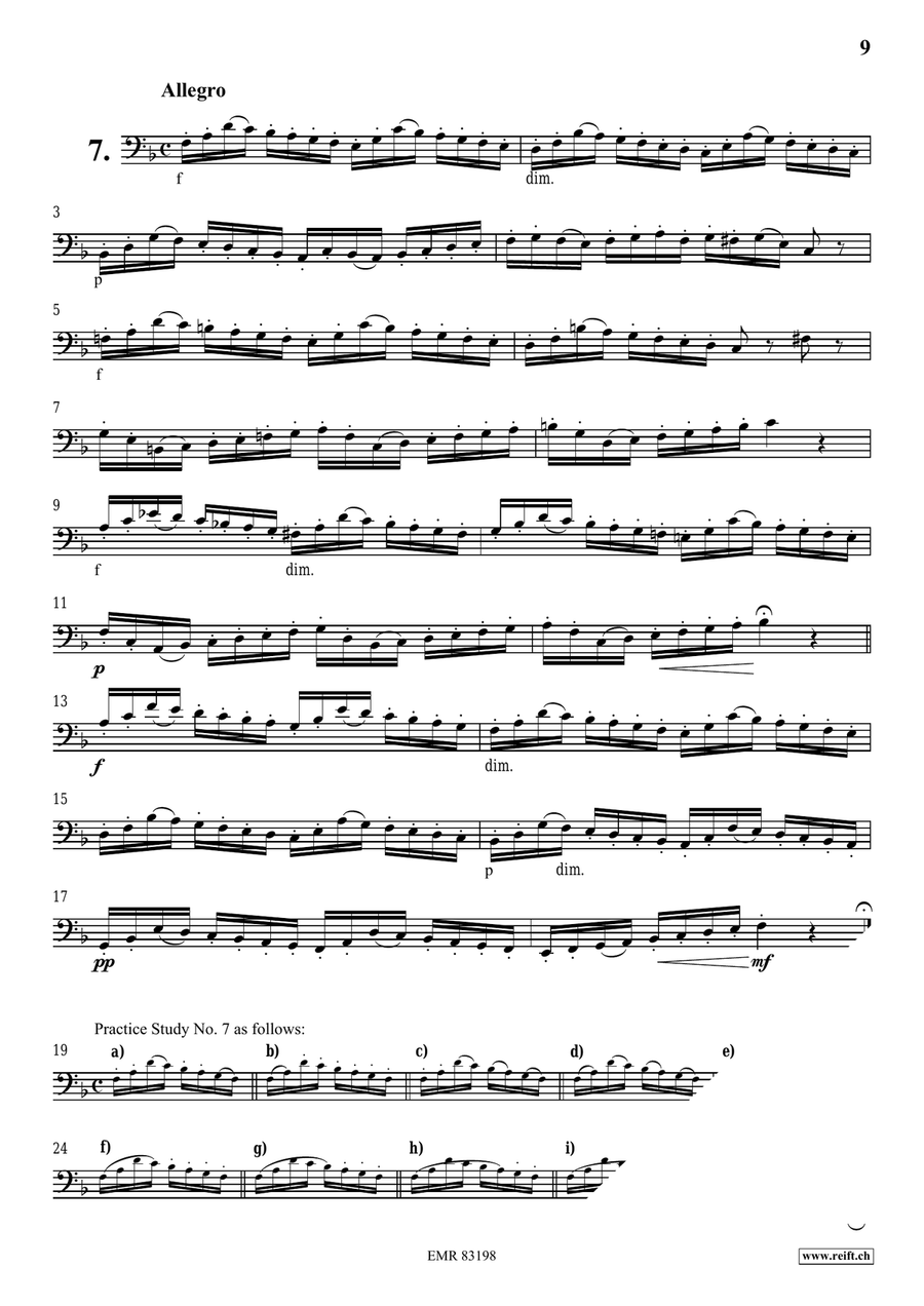 100 Studies 100 Studies Bassoon Solo scores gallery preview page 8