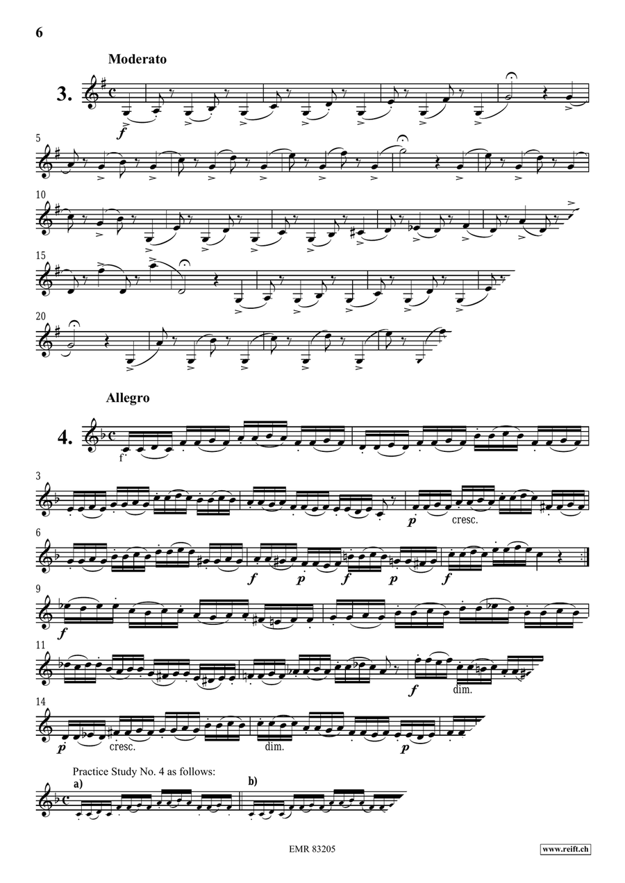 100 Studies 100 Studies Cornet scores gallery preview page 5