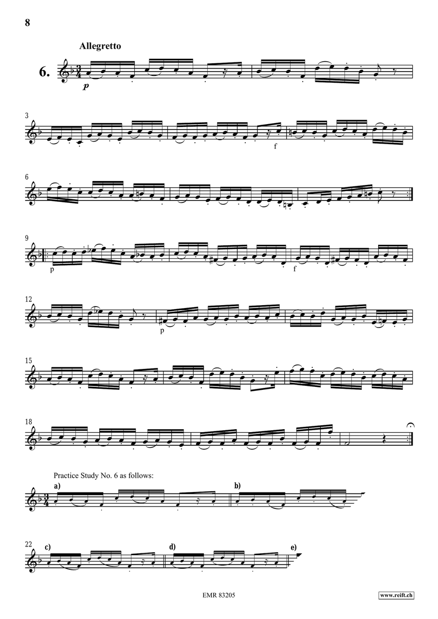 100 Studies 100 Studies Cornet scores gallery preview page 7