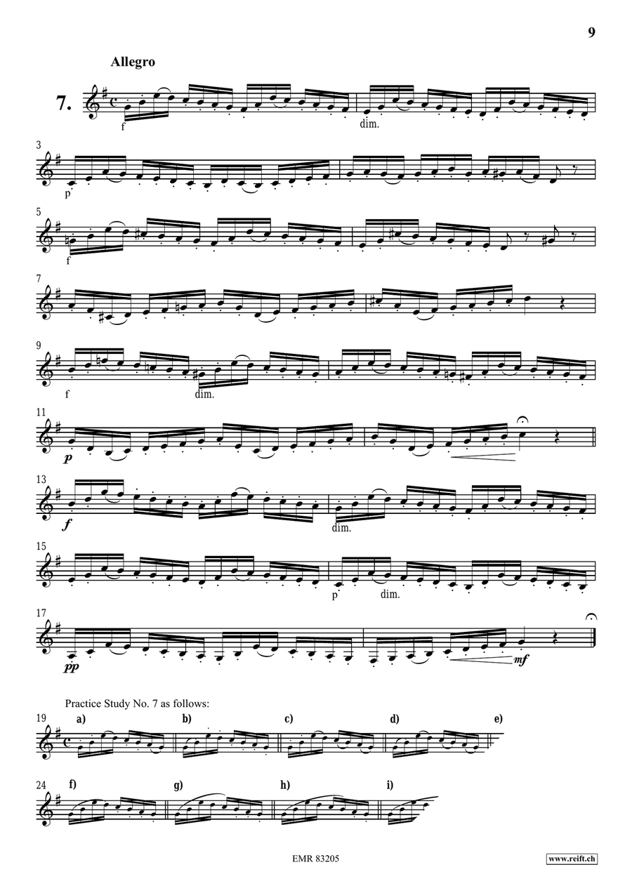 100 Studies 100 Studies Cornet scores gallery preview page 8