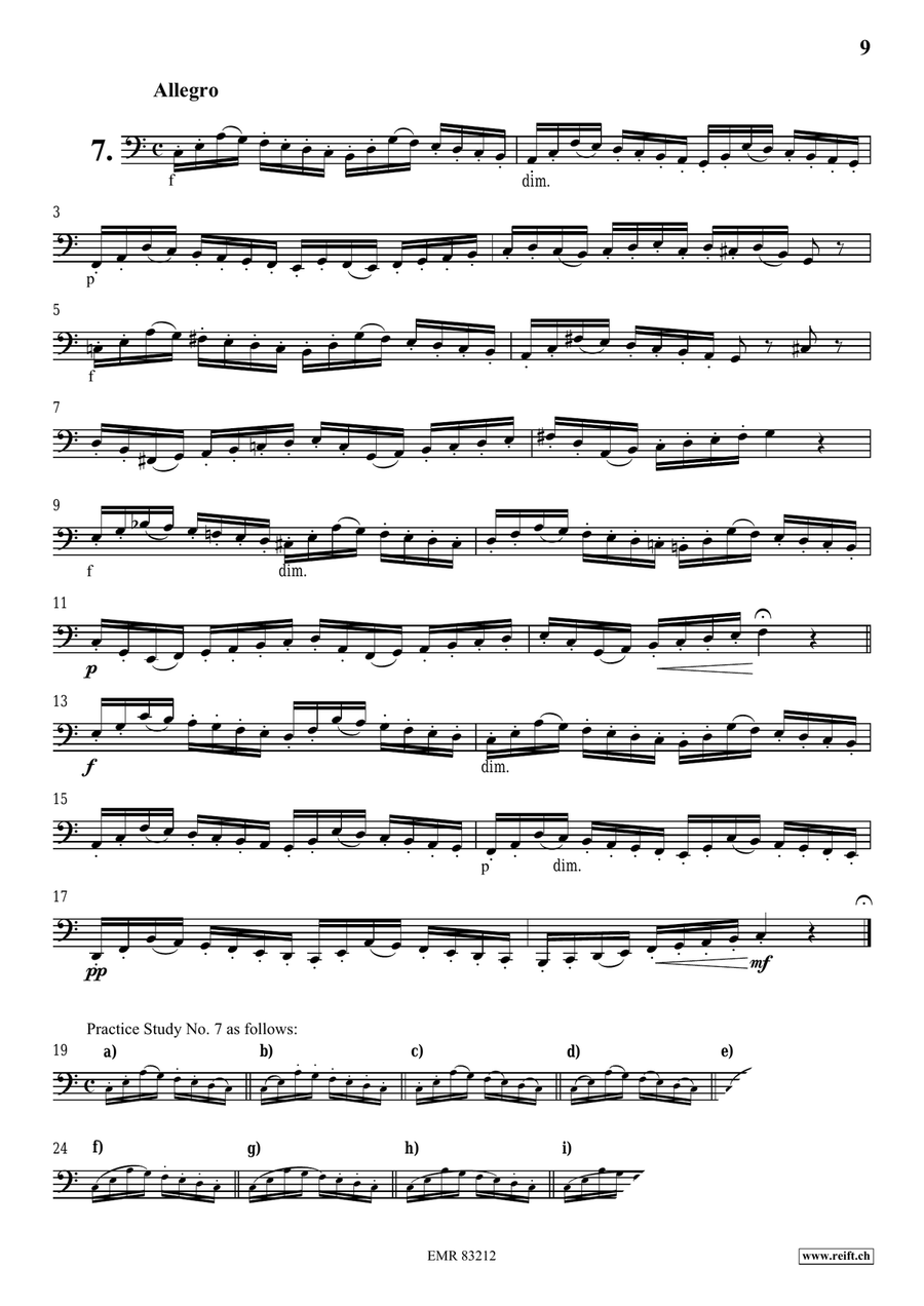 100 Studies 100 Studies Trombone scores gallery preview page 8