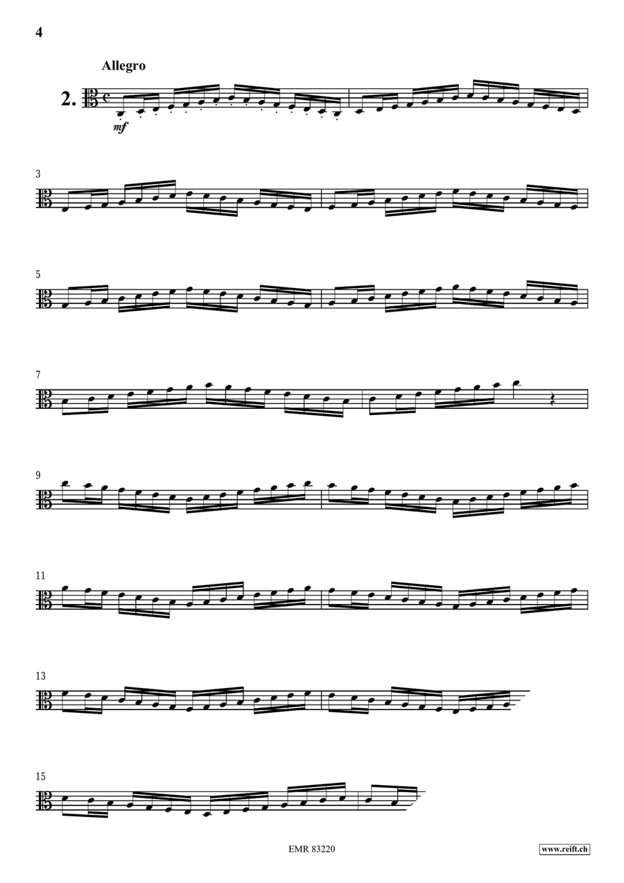 100 Studies 100 Studies Viola Solo scores gallery preview page 4
