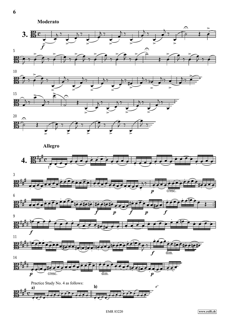 100 Studies 100 Studies Viola Solo scores gallery preview page 5