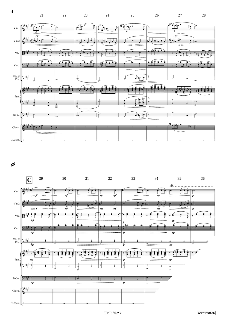 Ständchen Serenade Ständchen Serenade String Quintet scores gallery preview page 4