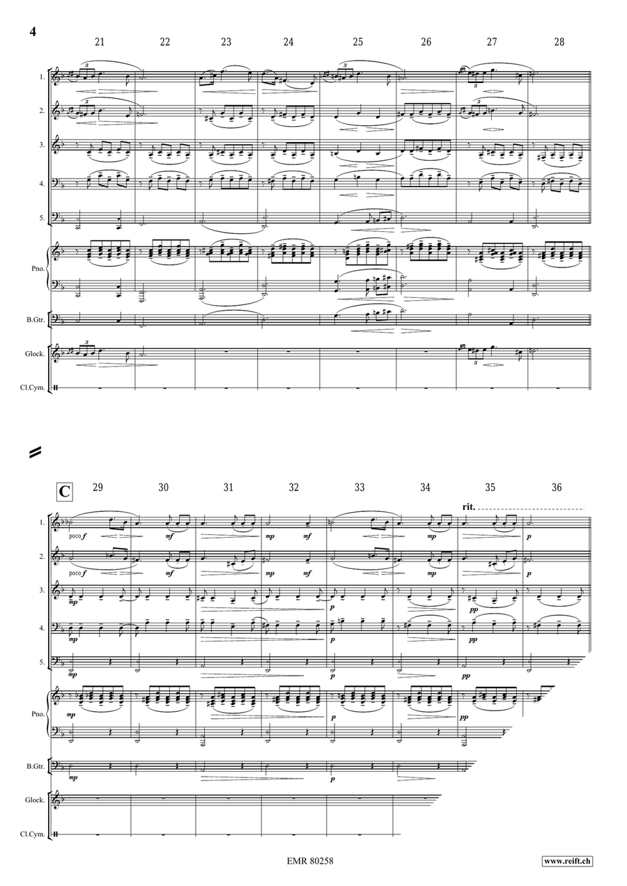 Ständchen Serenade Ständchen Serenade Brass Quintet scores gallery preview page 4