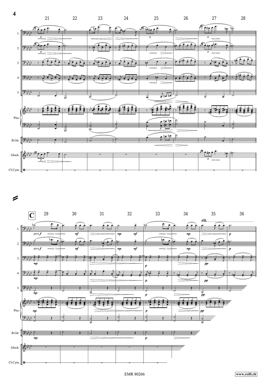 Ständchen Serenade Ständchen Serenade Tuba scores gallery preview page 4