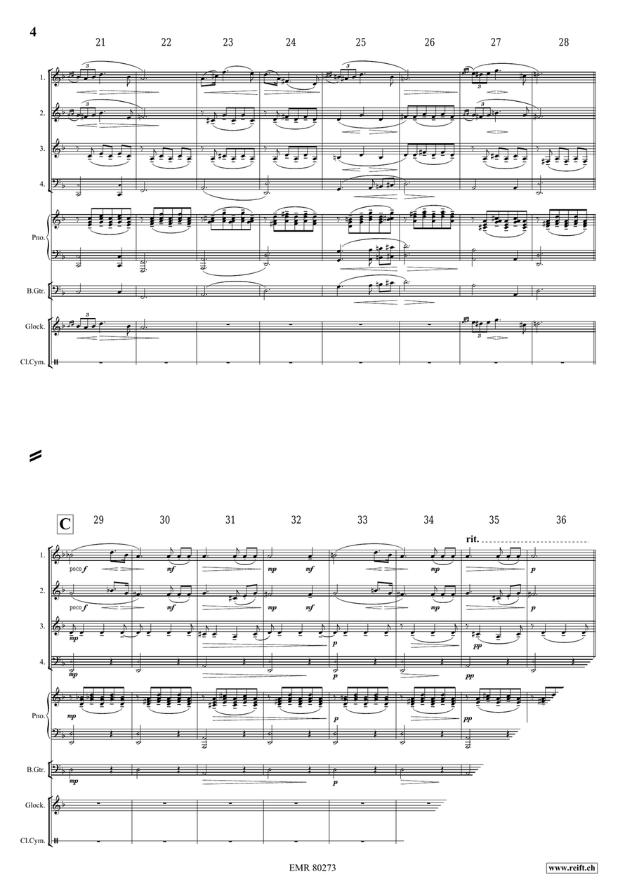 Ständchen Serenade Ständchen Serenade Brass Quartet scores gallery preview page 4