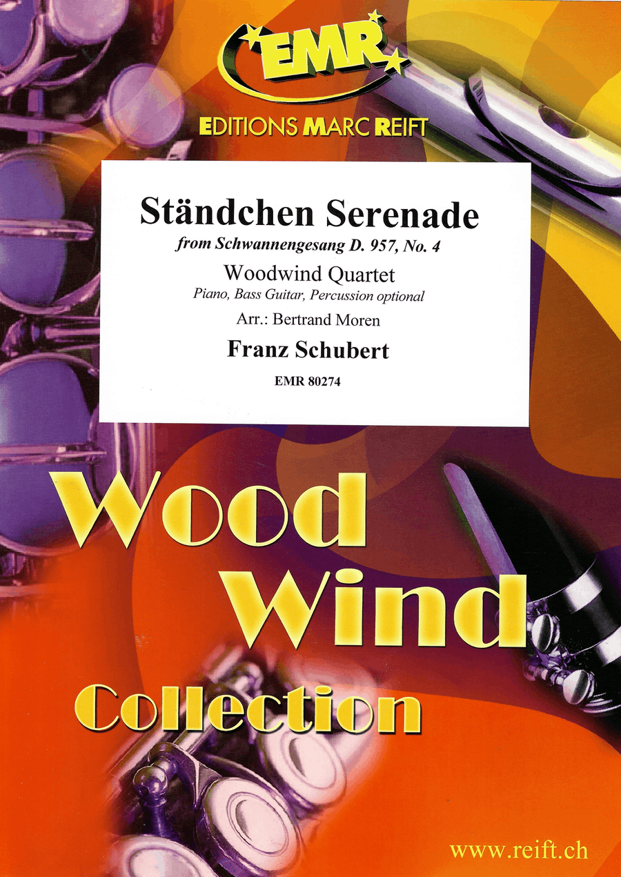 Ständchen Serenade Ständchen Serenade Woodwind Quartet scores gallery preview page 1