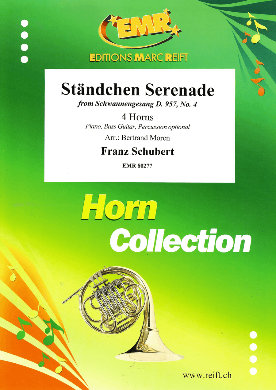 Ständchen Serenade Ständchen Serenade Horn scores gallery preview page 1