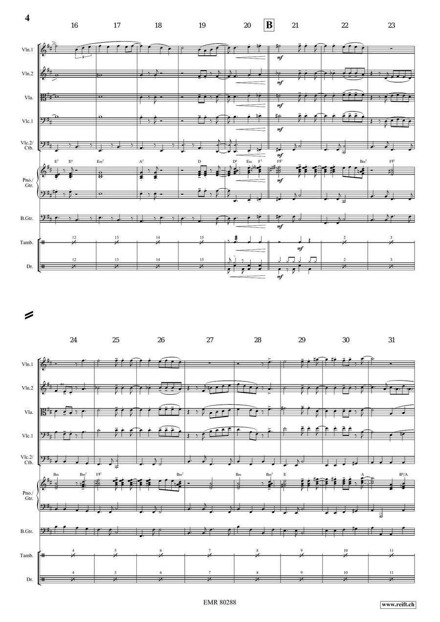 Stars At Opening Night Stars At Opening Night String Orchestra scores gallery preview page 5