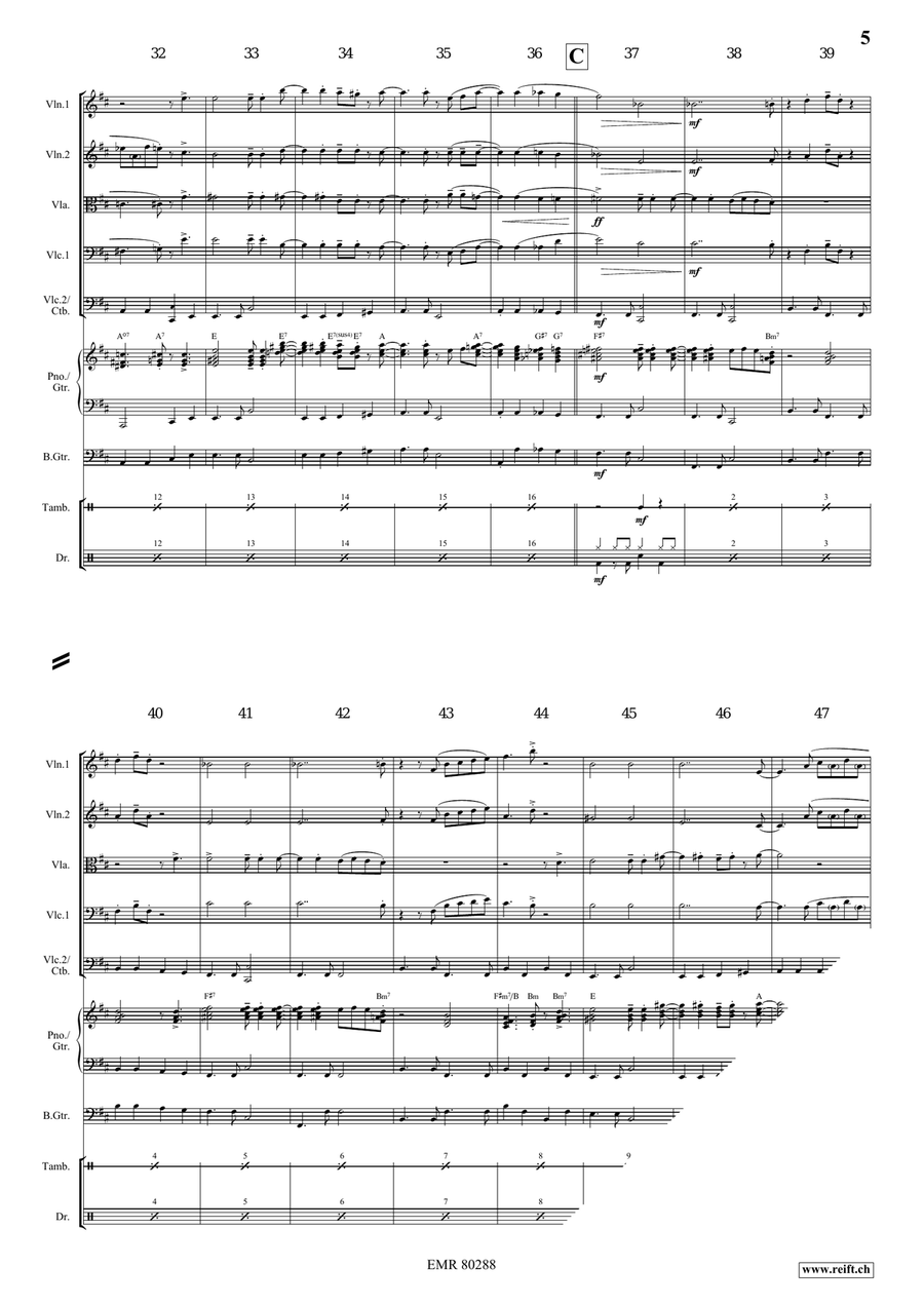 Stars At Opening Night Stars At Opening Night String Orchestra scores gallery preview page 6