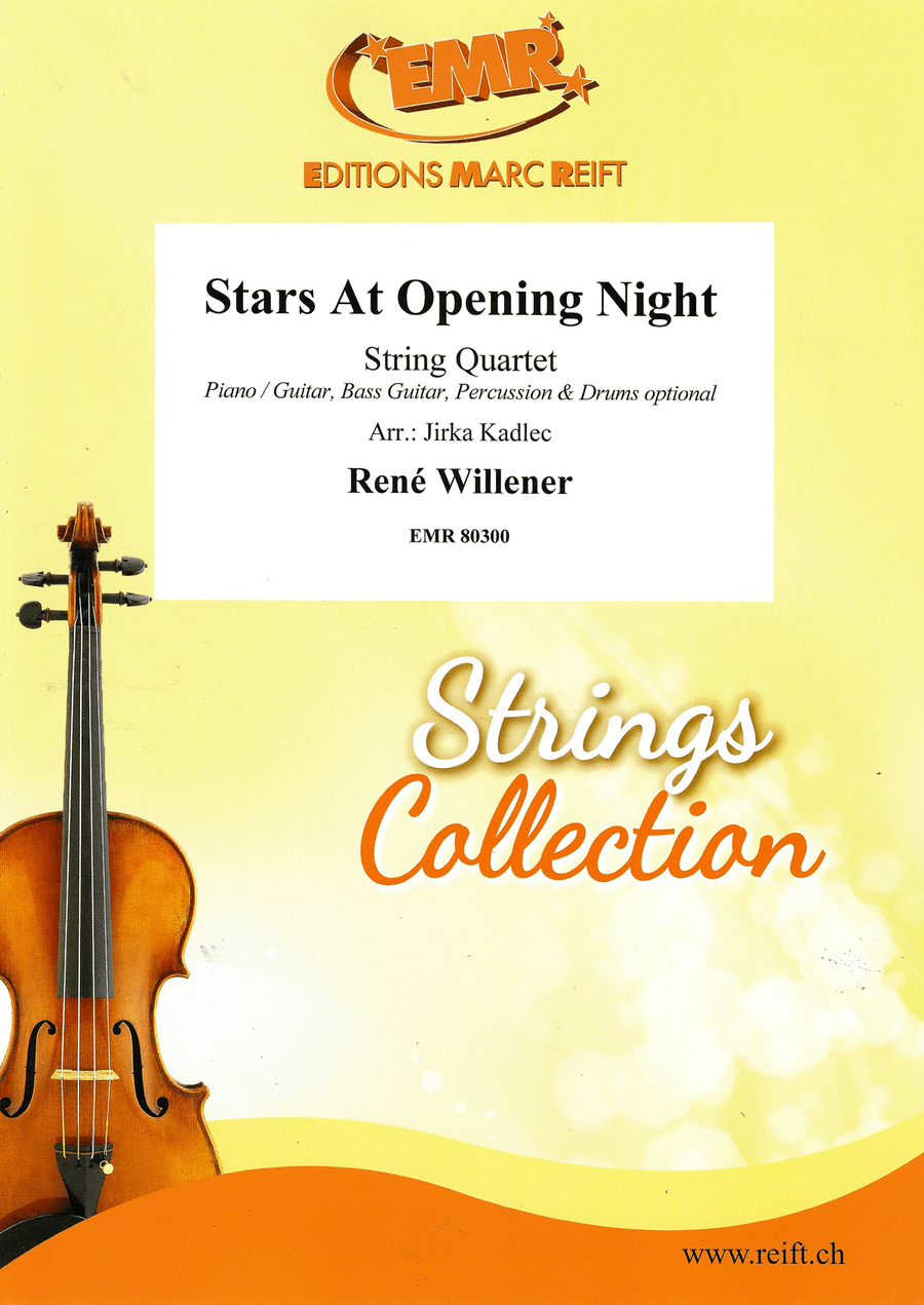 Stars At Opening Night Stars At Opening Night String Quartet scores gallery preview page 1