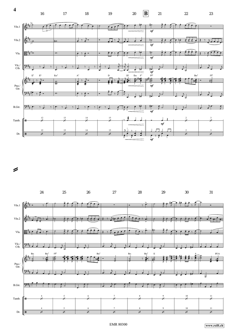Stars At Opening Night Stars At Opening Night String Quartet scores gallery preview page 5
