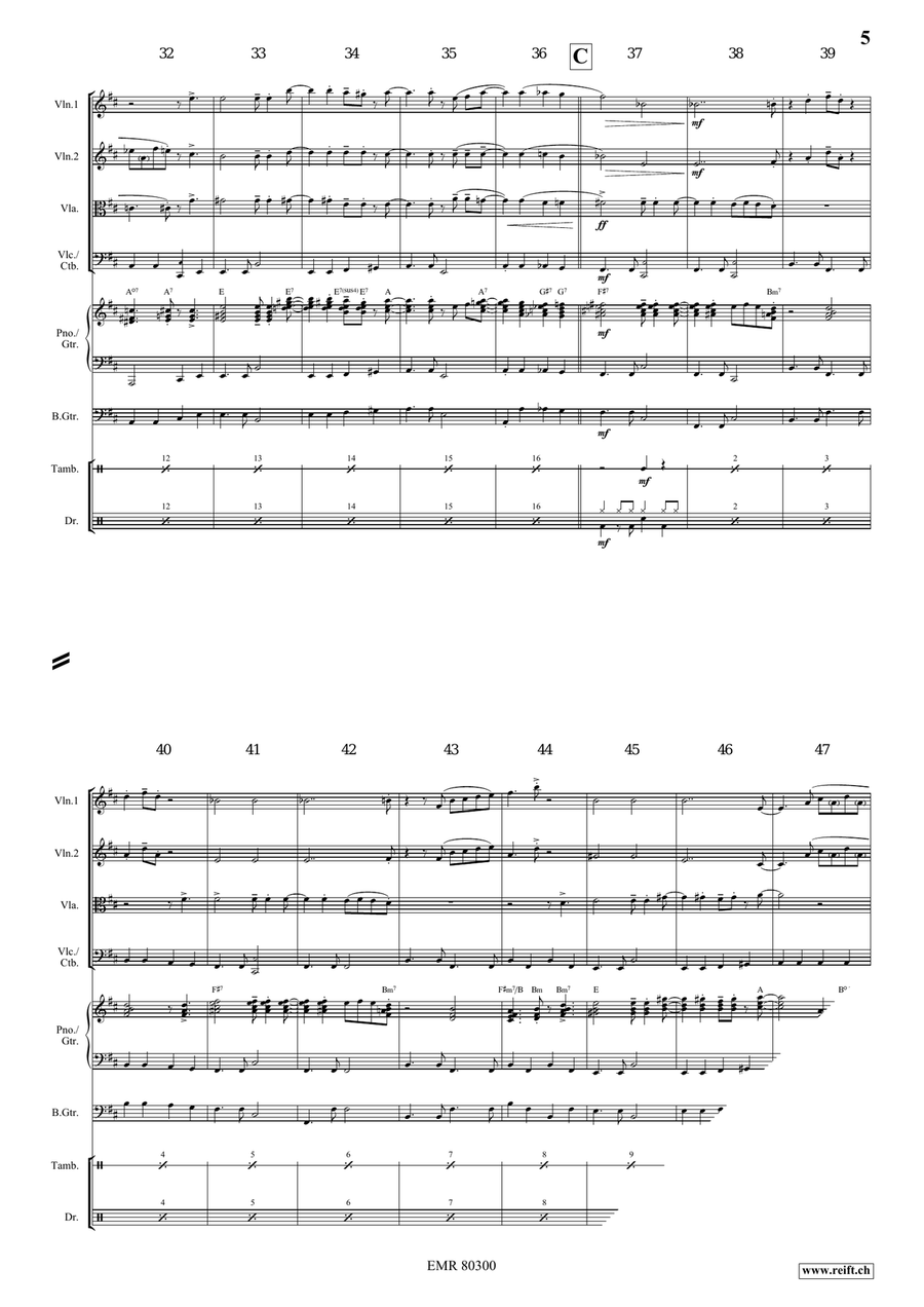 Stars At Opening Night Stars At Opening Night String Quartet scores gallery preview page 6