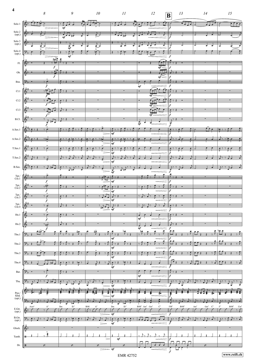 Vicky Rocky Vicky Rocky Concert Band scores gallery preview page 6